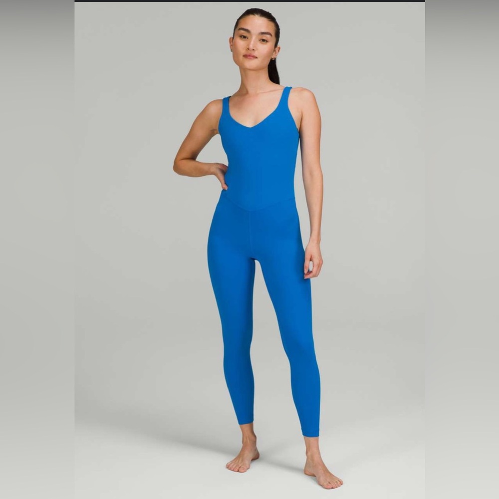 Lululemon Align Bodysuit 25” -Poolside